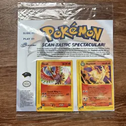 Pokemon TCG Scan-Tastic Spectacular e-Reader Series Ho-Oh Rapidash Promo SEALED - Image 1