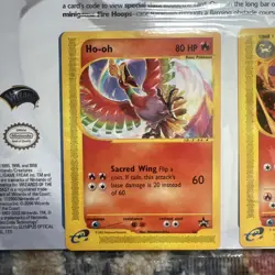 Pokemon TCG Scan-Tastic Spectacular e-Reader Series Ho-Oh Rapidash Promo SEALED - Image 2