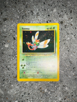 Pokemon TCG Cards Yanma 17/75 Neo Discovery Holo Rare - Image 4