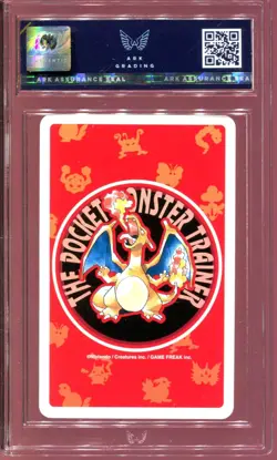 ARK 10 PRISTINE SCYTHER 123 10 OF SPADES 1996 POKEMON POKER PLAYING CARD GREEN - Image 2