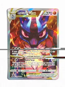 Lucario Vstar ~ Pokemon Black Star Promo ~ Full Art Holo SWSH291 - Image 1