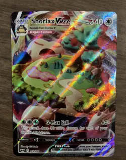 Snorlax VMAX SWSH01 Sword & Shield Base Set 142/202 Pokemon TCG - Image 1