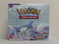 2021 Pokemon Sword & Shield Chilling Reign Factory Sealed Booster Box - Image 1