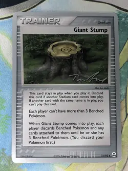 Giant Stump 75/92 Pokemon World Championship 2007 TCG Card - Image 1