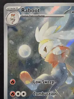Pokemon TCG: Stellar Crown - Raboot (147/142) Illustration Rare - Image 2