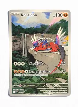 Koraidon ~ Pokemon Black Star Promo ~ Full Art Holo Illustration Rare 014 - Image 1