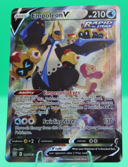Pokemon Empoleon V #146/163 Ultra Rare Full Art Holo Battle Styles NrMt to Mint - Image 1