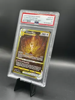 2023 Pokemon Arceus VSTAR GG70 Crown Zenith Secret Rare Holo PSA 10 - Image 2