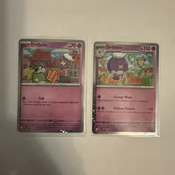 Drifloon 005 and Drifblim 006 MEGA EVOLUTION BLACK STAR PROMO Pokemon TCG M NM - Image 1
