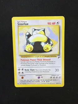 Snorlax - 30/130 Base Set 2 - WOTC Unlimited - Pokemon TCG - 2000 - Image 1