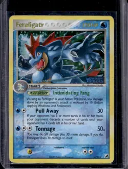2005 Pokemon EX Unseen Forces Feraligatr Holo #4/115 - Image 1