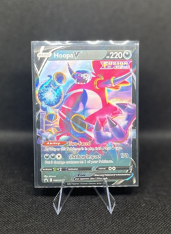Hoopa V SWSH176 Promo SWSH Black Star Pokemon Near Mint! - Image 1