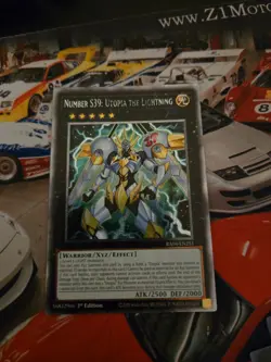 Yu-Gi-Oh! Number S39: Utopia the Lightning (PSR) - Quarter Century Stampede 1st - Image 1