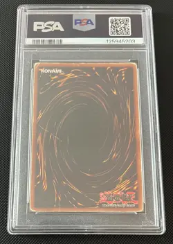 1ST EDITION 2002 PHARAOH'S SERVANT JINZO PSV-000 YUGIOH PSA 2 - Image 2