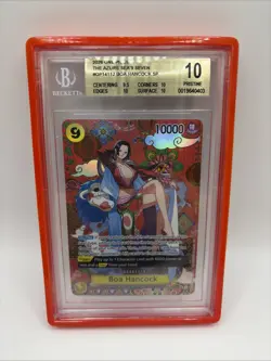 2026 One Piece Boa Hancock The Azure Sea’s Seven SP #OP14-112 BGS 10 PRISTINE - Image 1