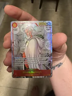 One Piece Silvers Rayleigh OP08-118 Manga Rare - Image 1