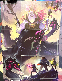 2023 DISNEY LORCANA URSULA'S RETURN EN-4 URSULA 9 PC PUZZLE SET - Image 1