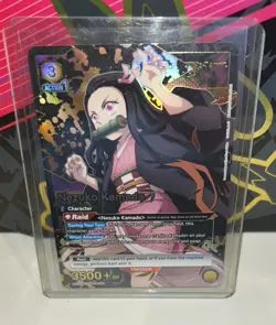 Union Arena Nezuko Kamado (SR 2 Star) Demon Slayer - KMY-1-011 -SR** ENGLISH - Image 1