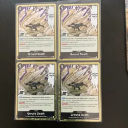 One Piece Card Game OP14-096 Ground Death Event Cards English x4 - Image 1
