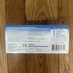 NEW BANDAI DIGIMON CARD GAME RELEASE SPECIAL BOOSTER VER 1.0 BOX 24PACKS BT01-03 811039034320 - Image 3