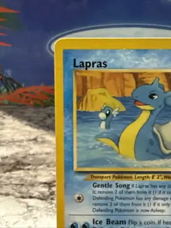 Pokemon TCG Lapras Southern Islands 12/18 Regular Card - Image 2