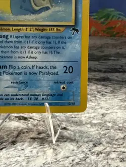 Pokemon TCG Lapras Southern Islands 12/18 Regular Card - Image 4