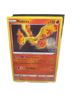 20 Pokemon Card Lot Holo/Reverse + Leafeon V Raikou Moltres Mix Language Cards - Image 4