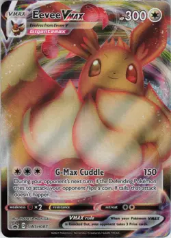 Eevee VMAX Promo SWSH: Sword & Shield Promo Cards SWSH087 NM Holofoil - Image 1