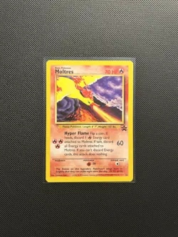 Moltres 21 Articuno 22 Zapdos 23 Wizards WOTC Black Star Promo Pokemon Cards - Image 3