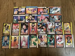 1995 Bandai Dragon Ball Z Lot (24 Cards) Japan Made Holo Prism Uub Vintage DBZ - Image 1