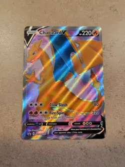 Charizard V SWSH050 -Sword & Shield Promo Card - Full Art - NM/M - Image 1