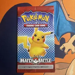 Pokemon Match Battle McDonalds Promo Sealed Booster Card New Factory Sealed 2022 - Image 1