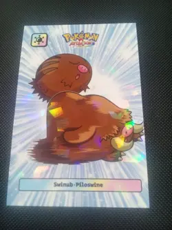 Pokemon 2024 Card Database Attacks Gen 2 Set Swinub Piloswine Peru - Image 1