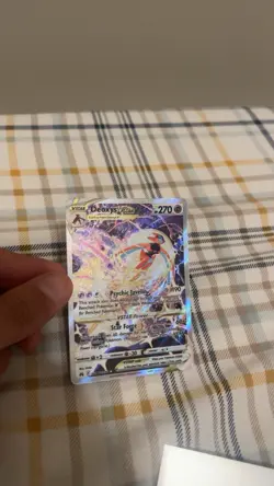 Pokemon TCG Deoxys VSTAR Ultra Rare GG46/GG70 Crown Zenith Full Art Holo Card - Image 3