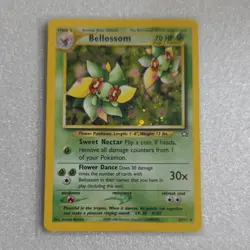 Wizards of the Coast Bellossom Neo Genesis Holo Rare Pokemon Card 70 HP 3/111 - Image 1