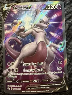 Mewtwo V SWSH229 SWSH: Sword & Shield Promo Cards Holo - Image 1