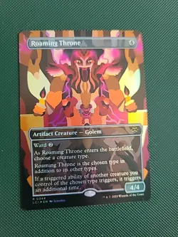 Roaming Throne (Borderless) The Lost Caverns of Ixalan Foil - Image 1