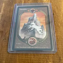 MTG Mountain x1- -Unglued-Lightly Played - Image 1