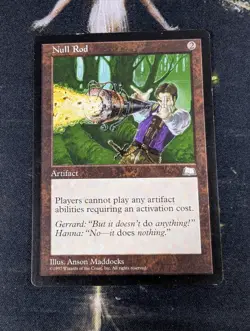MTG Null Rod - Weatherlight - LP - Image 1