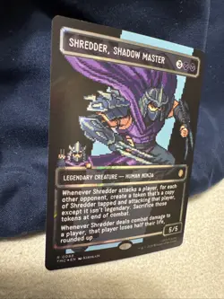 Shredder, Shadow Master (Borderless) Teenage Mutant Ninja Turtles Foil - Image 2