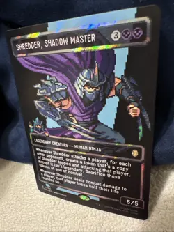 Shredder, Shadow Master (Borderless) Teenage Mutant Ninja Turtles Foil - Image 3