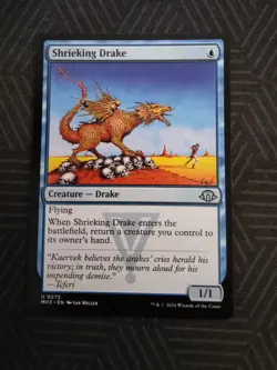 mtg shrieking drake modern horizons 3 - Image 1