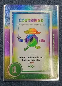 GenCon2025 Doomlings Exclusive Foil Contrived Special Edition Card 2/4 - Image 1