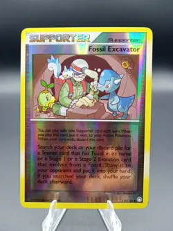 2007 Pokemon Mysterious Treasures Fossil Excavator #111 - Image 4