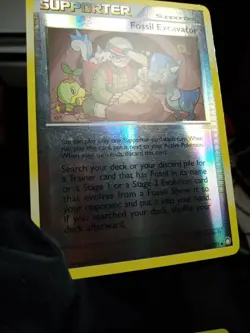 2007 Pokemon Mysterious Treasures Fossil Excavator #111 - Image 5