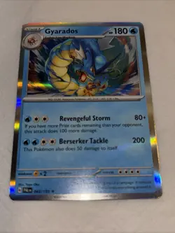 Gyarados 043/193 Scarlet & Violet: Paldea Evolved Reverse Holo Pokemon - Image 1