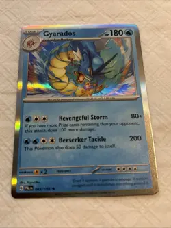 Gyarados 043/193 Scarlet & Violet: Paldea Evolved Reverse Holo Pokemon - Image 2