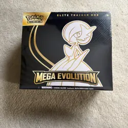 Pokemon TCG: Mega Evolution Gardevoir Factory Sealed Elite Trainer Box ETB Box - Image 1