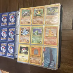 Massive Pokemon Tcg Wizards Binder Lot Vintage Wotc Fossil Set Gym Hero Rare Wow - Image 5