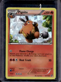 2011 Pokemon Black & White Pignite Promos Holo #17/114 - Image 1